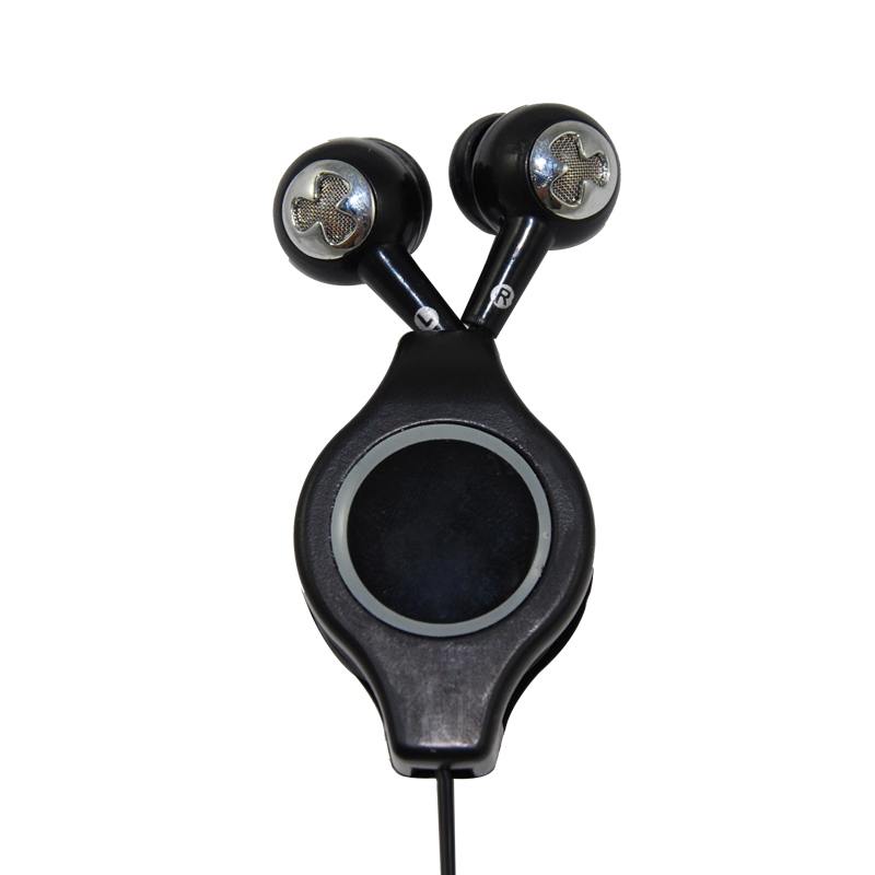 OEM-SS100 Mobile phone support retractable earphones