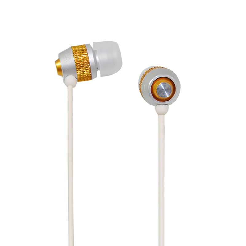 OEM-M117 Wholesale promotion Metal White headphone