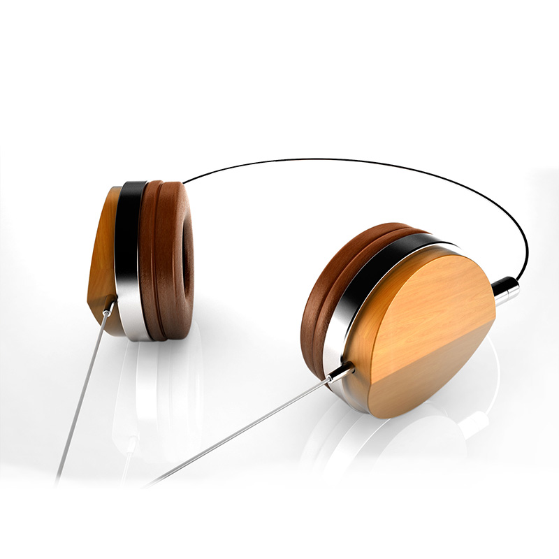 BS-3D104 newest wonderful stereo real wood headphone