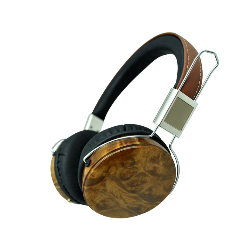 OEM-W137 Hot sale custom headphone wood headphones