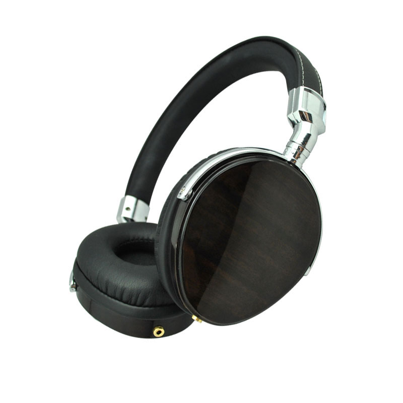 OEM-W138 best stuido noise-cancelling wood headphone