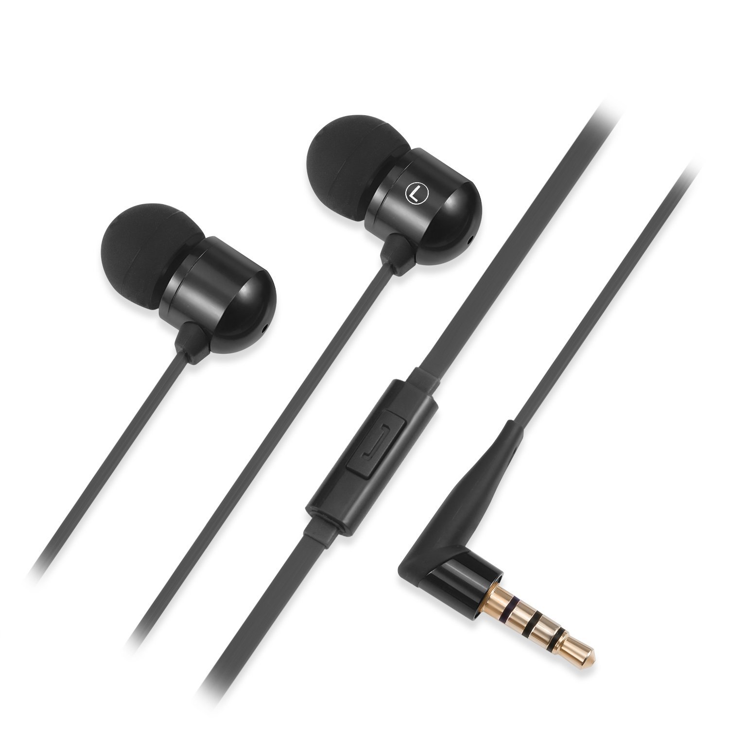  High quality new design metal in-ear headphone  