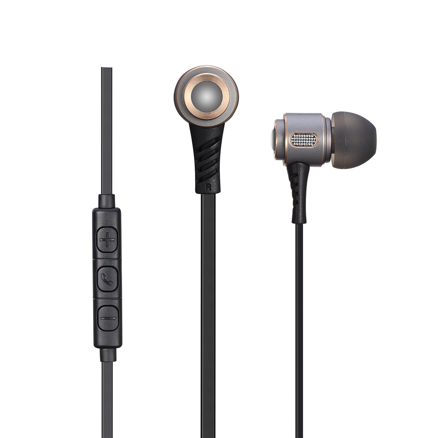 OEM-M162 New stereo in ear earbuds metal earphone