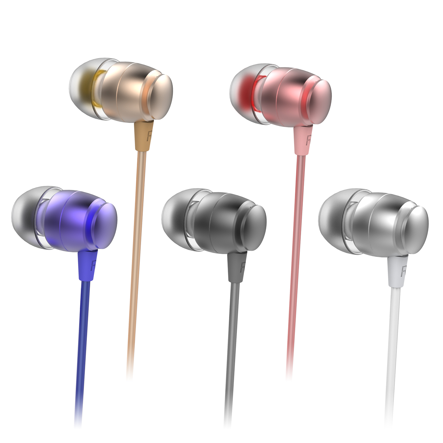 OEM-M165 fashion new metal earphone in ear headphone