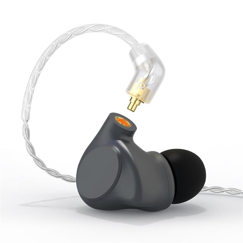 BASN MTPro 14.5mm Planar HiFi in ear monitor Headphones (Rich Black)