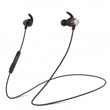 OEM-BL208 Magnetic Wireless Stereo Wood IPX5 In-Ear Headphone with HD Mic